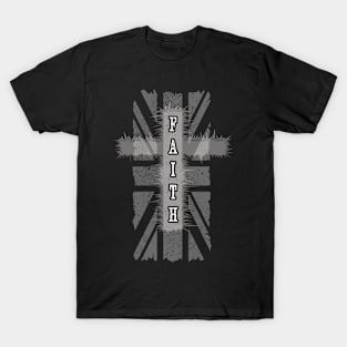 Jesus Faith UK Flag T-shirt T-Shirt